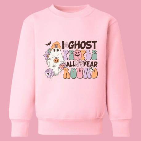 Girls halloween sweatshirt