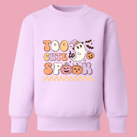 Girls halloween sweatshirt