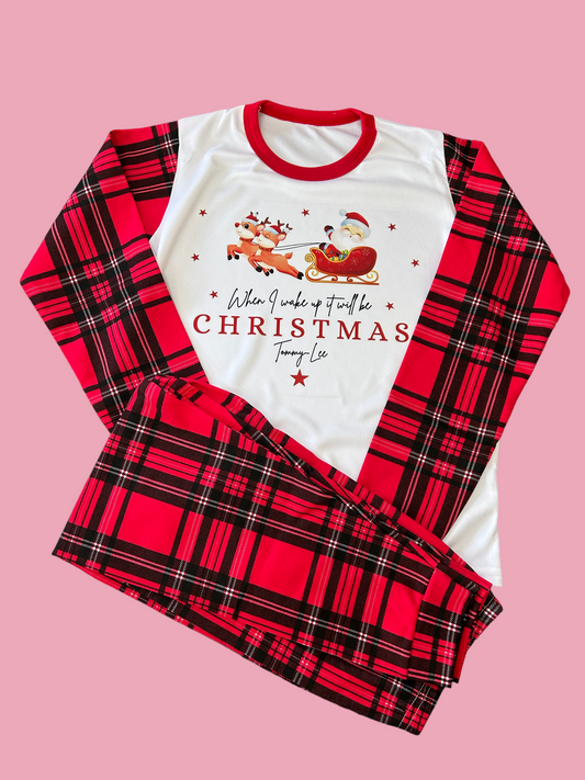 Santa pyjamas