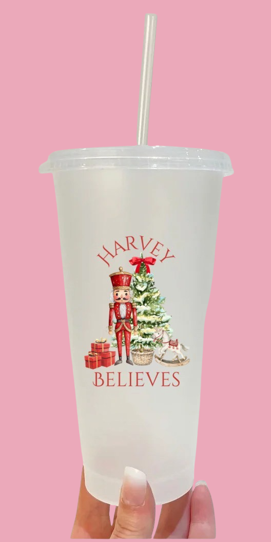 Christmas design cold cup