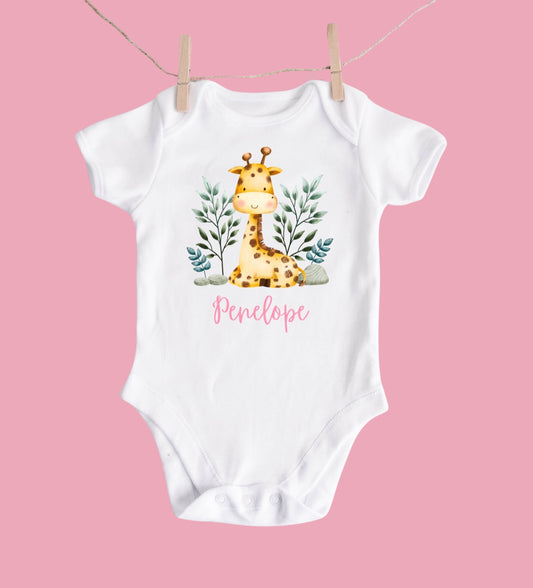 Safari baby bodysuit