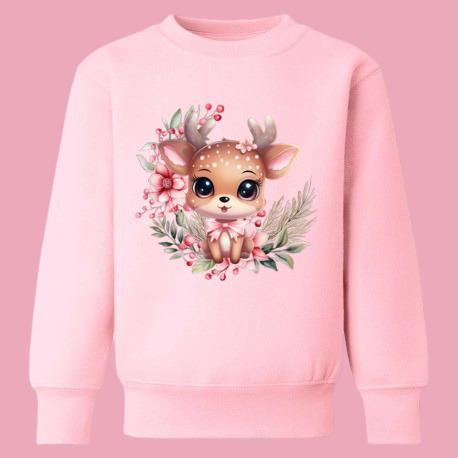 Girls christmas sweatshirt