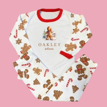 Gingerbread pyjamas