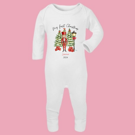 Christmas baby romper