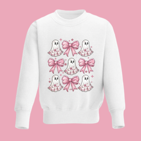 Girls Halloween design sweatshirt