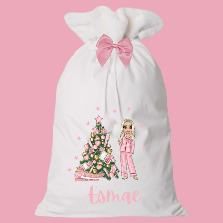 Girly Christmas sack